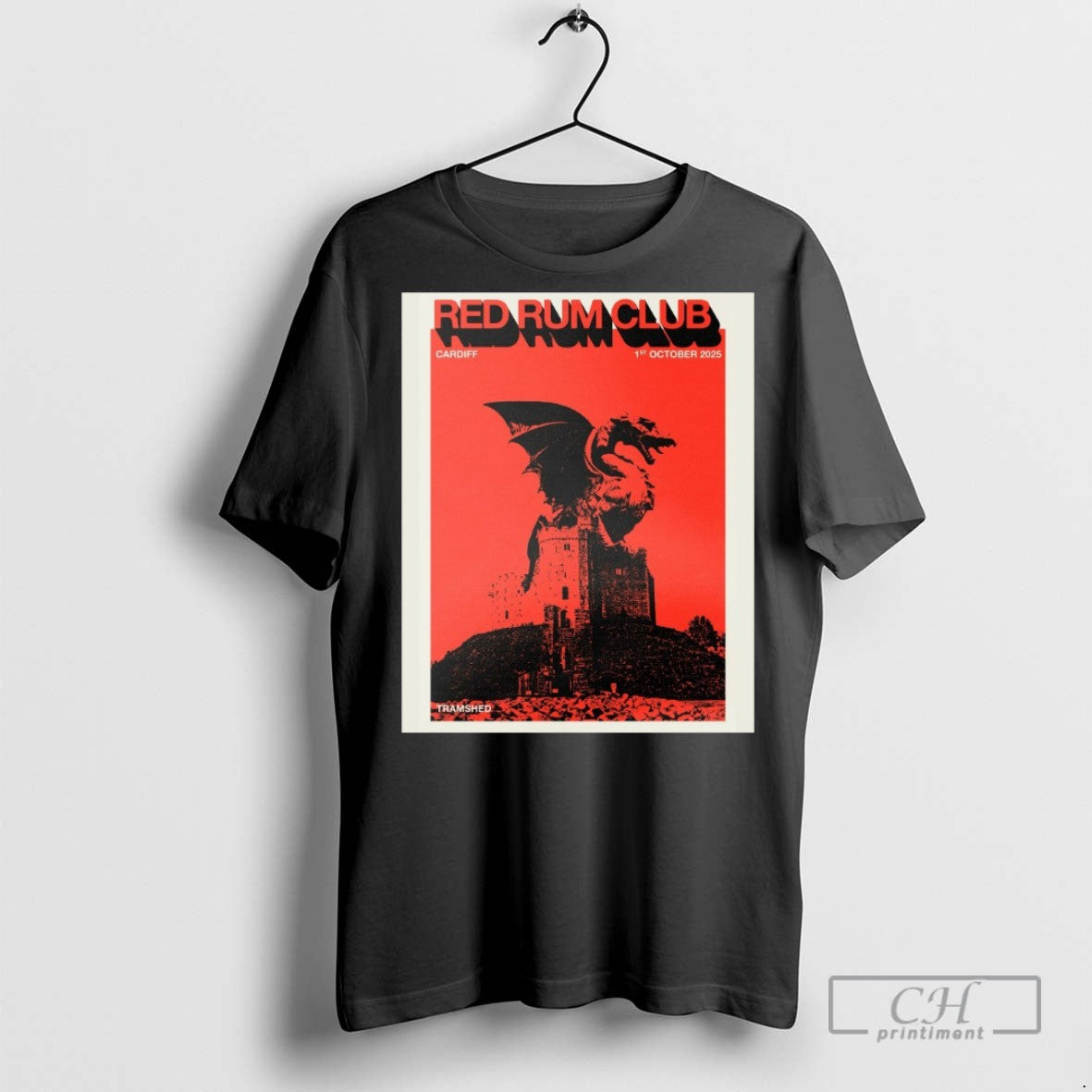 Red Rum Club October 1 2025 Tramshed Cardiff Uk T Shirts
