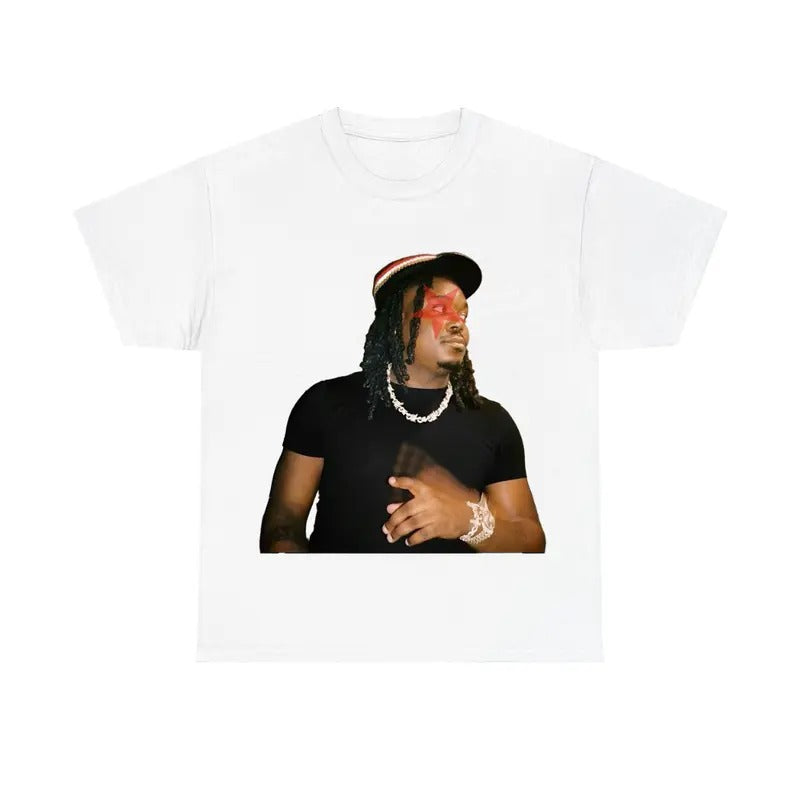 Red Star Luckii Shirt, Rap Graphic Tee Cotton Fabric Hoodie, Sweatshirt | WearSparks.com
