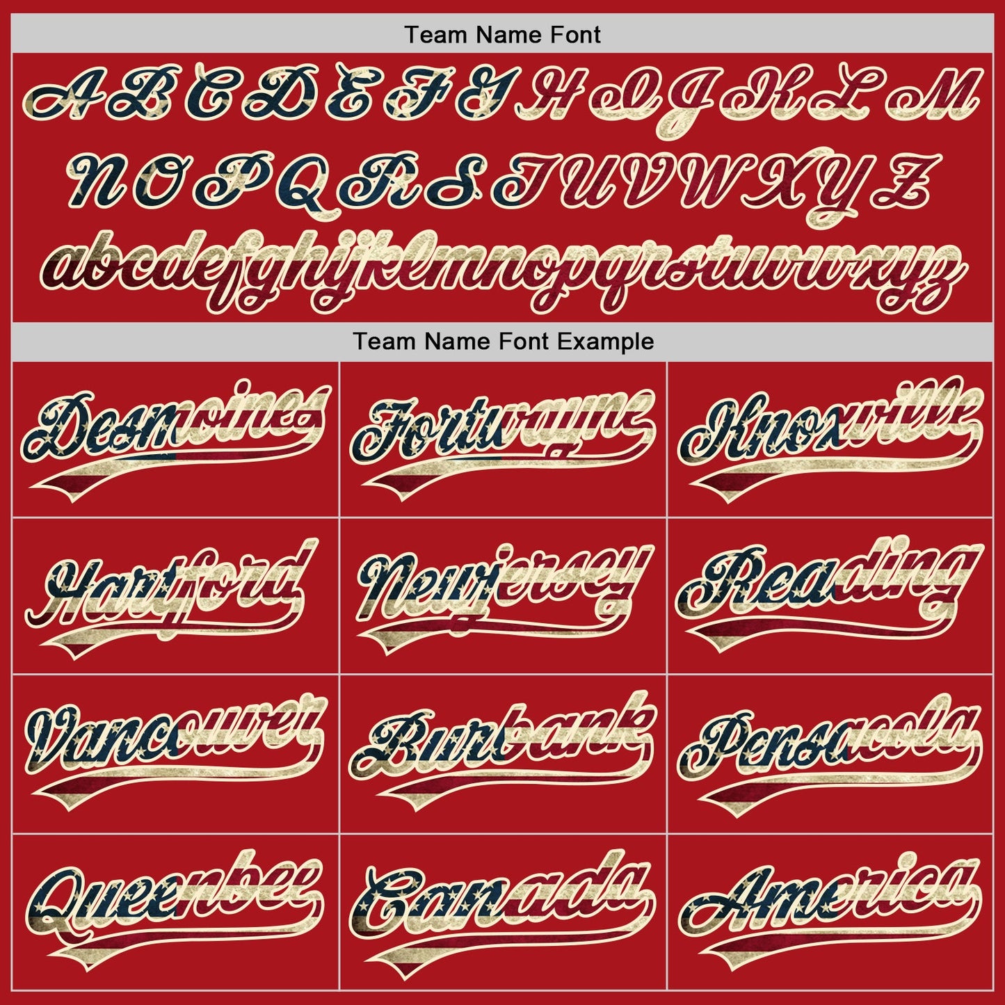 Custom Red Vintage USA Flag-Cream Authentic Baseball Jersey