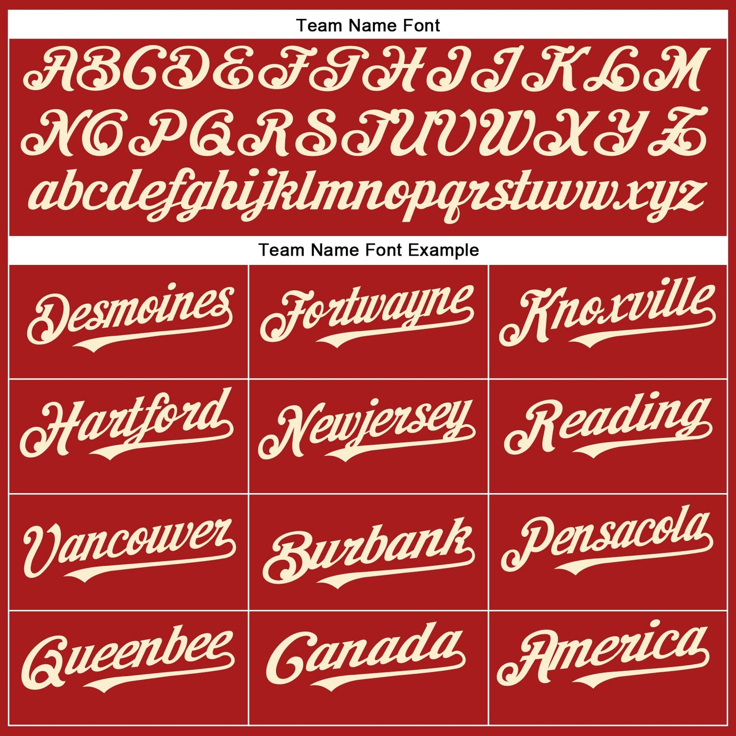 Custom Red Cream Authentic Baseball Jersey