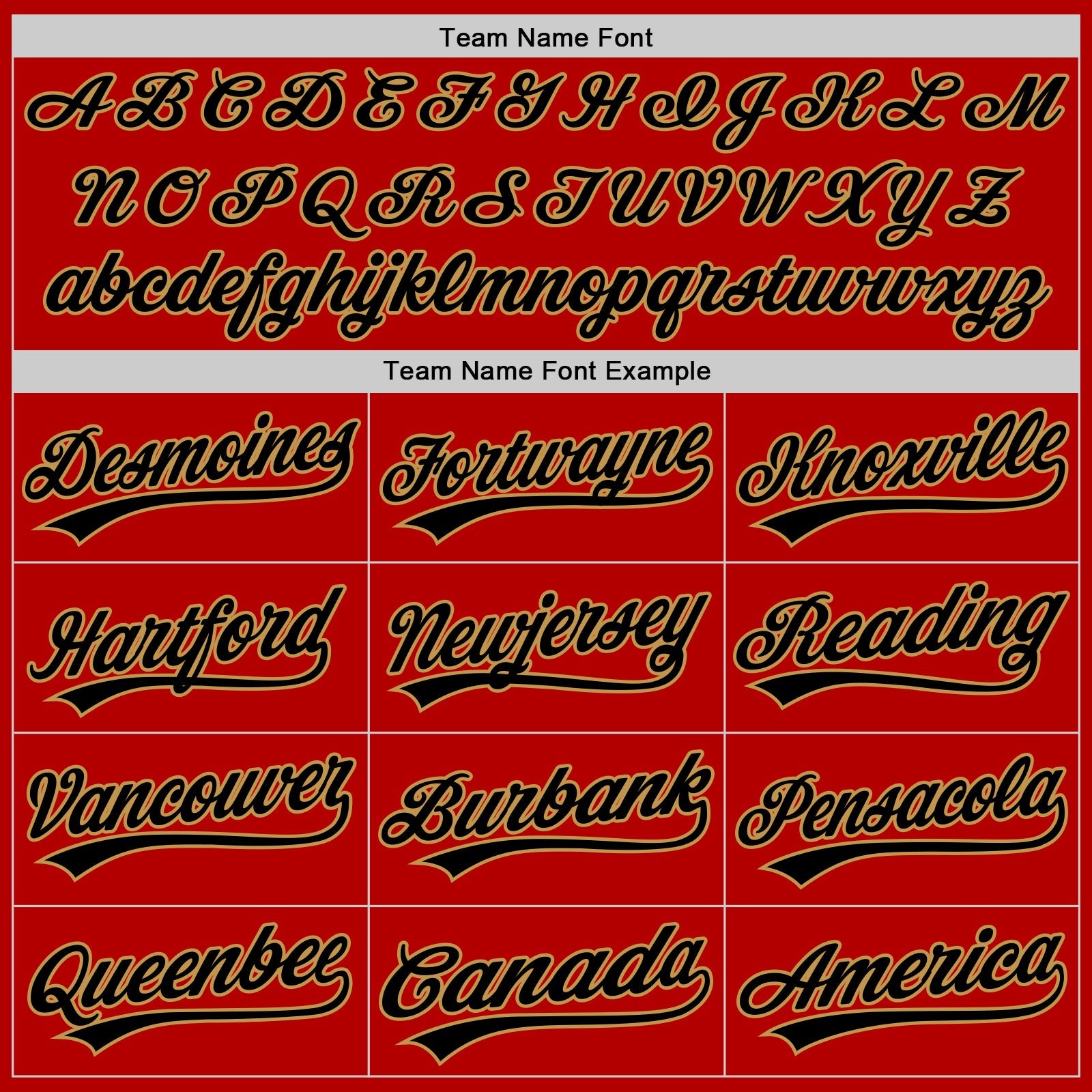 Custom Red Black-Old Gold Authentic Throwback Baseball Jersey