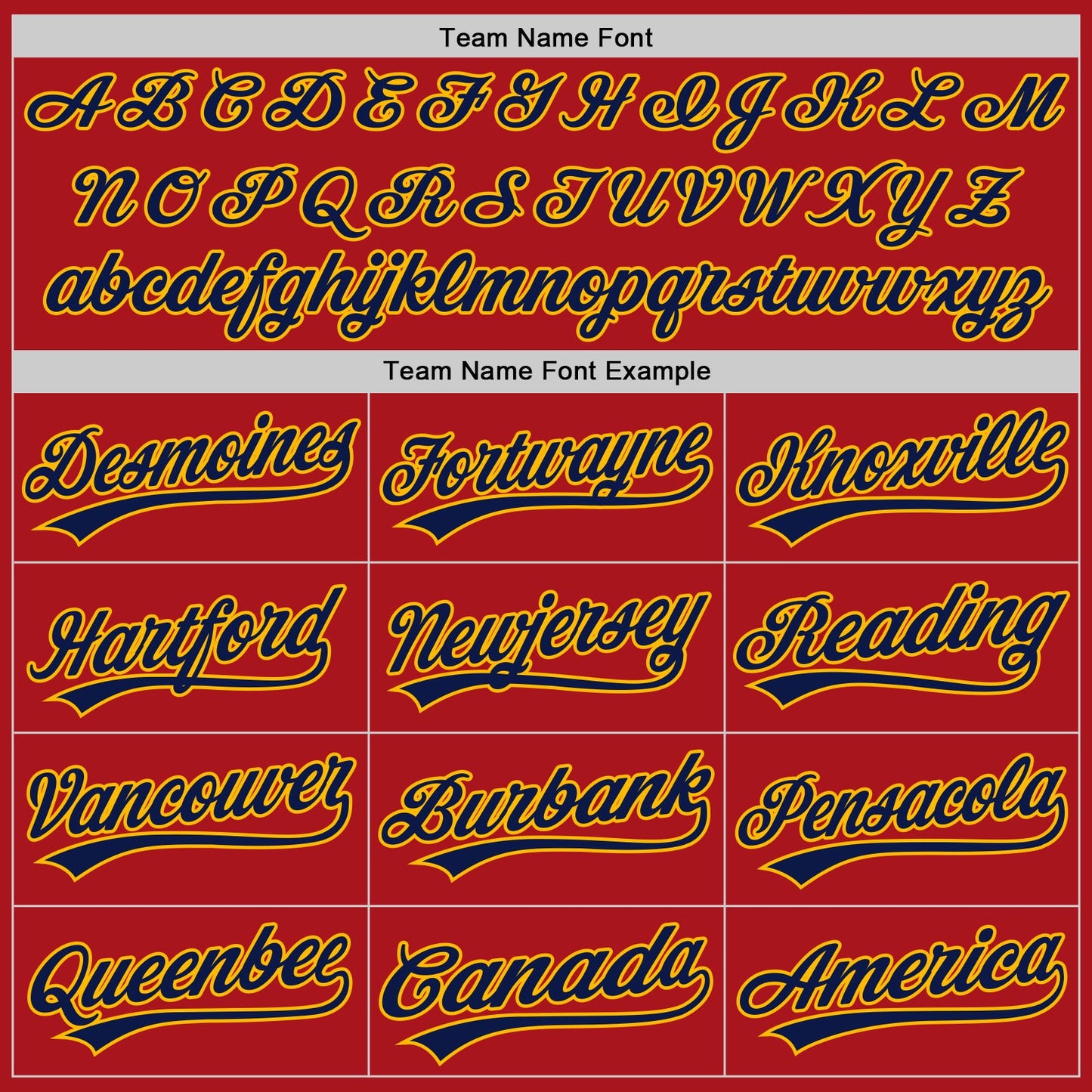 Custom Red Navy-Gold Authentic Baseball Jersey