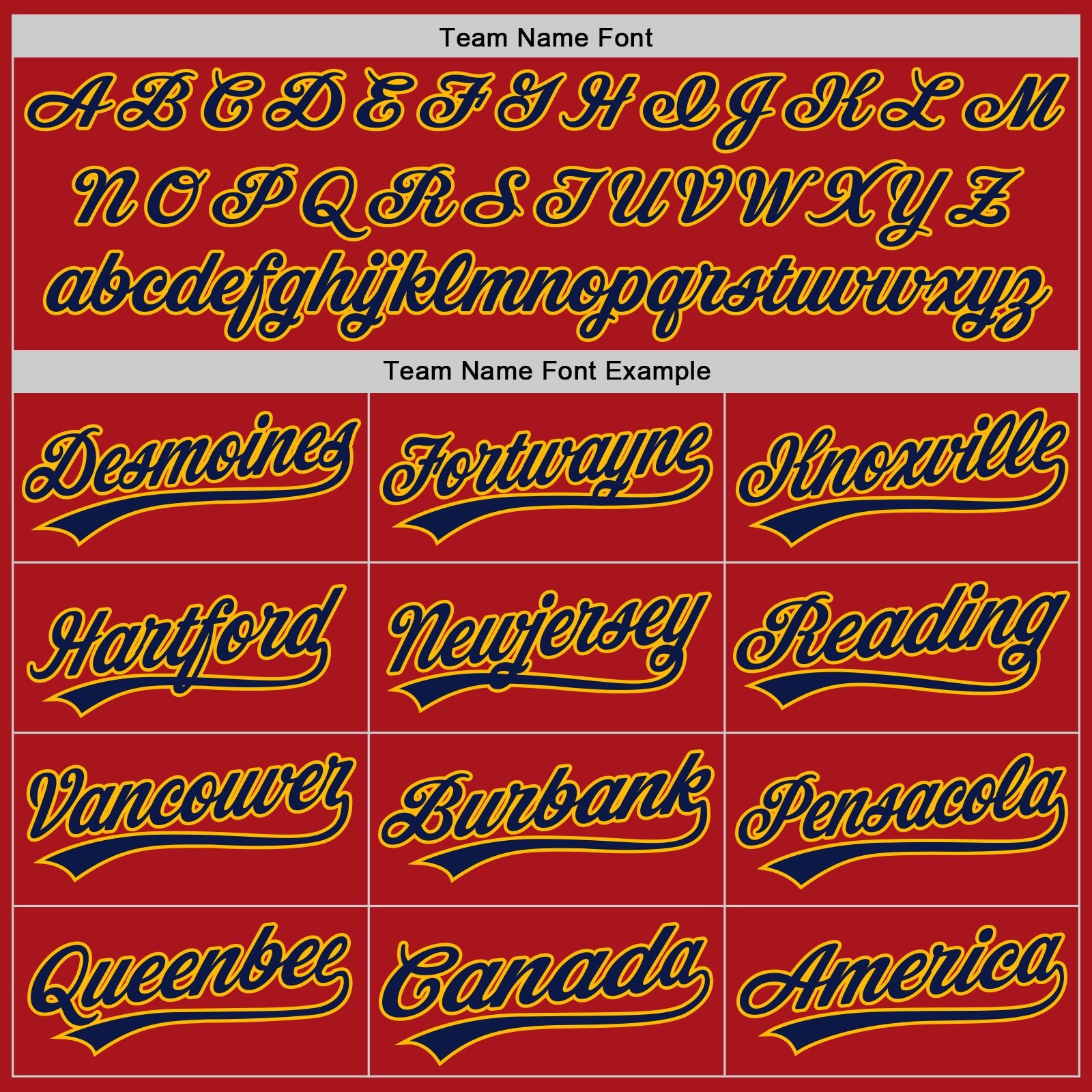 Custom Red Navy-Gold Authentic Baseball Jersey