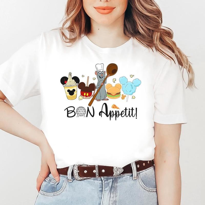 Remy Bon Appetit Epcot Food & Wine Festival 2025 Tshirt Sweatshirt, Snacking Around The World shirt, Ratatouille Tee,...