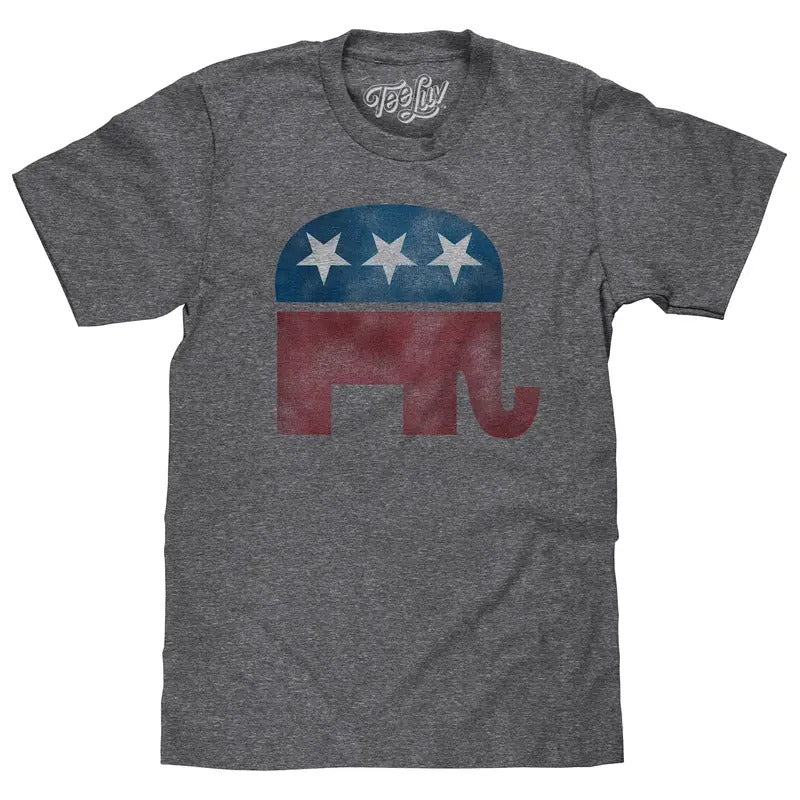 Republican Elephant T-Shirt - Gray Hoodie, Sweatshirt | WearSparks.com