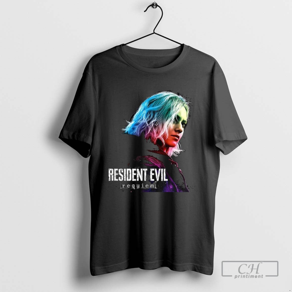 Resident Evil Requiem Gaming T Shirts