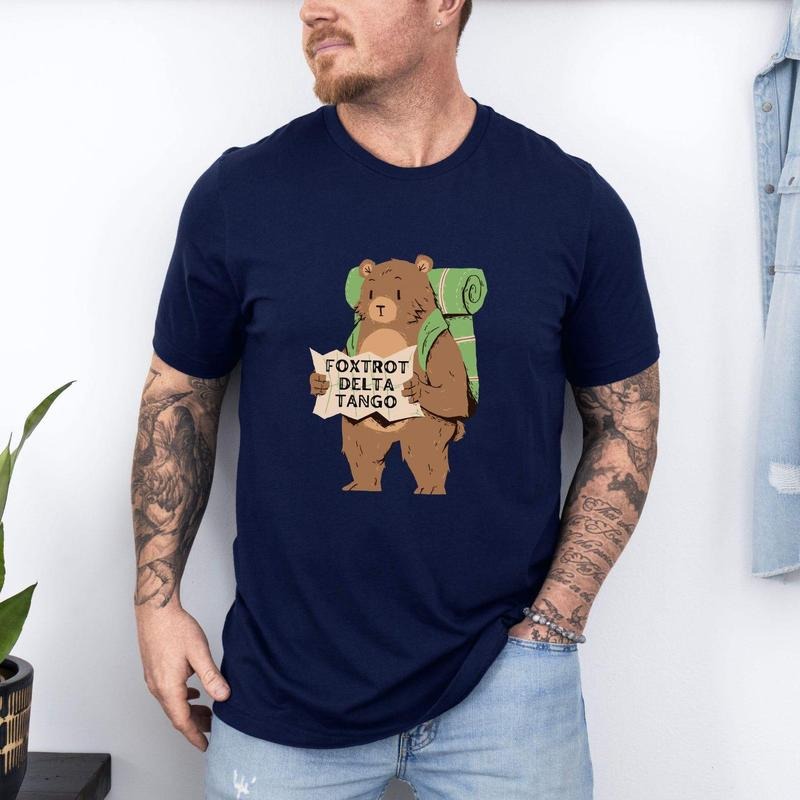 Resist Bear Shirt, Foxtrot Delta Tango, National Parks Shirt, National Forest Service sweatshirt, subtlehoodie Hoodie