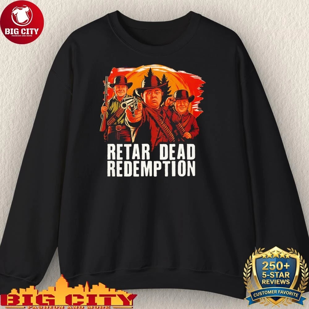 Retar Dead Redemption Down Syndrome Red Dead Redemption Parody shirt