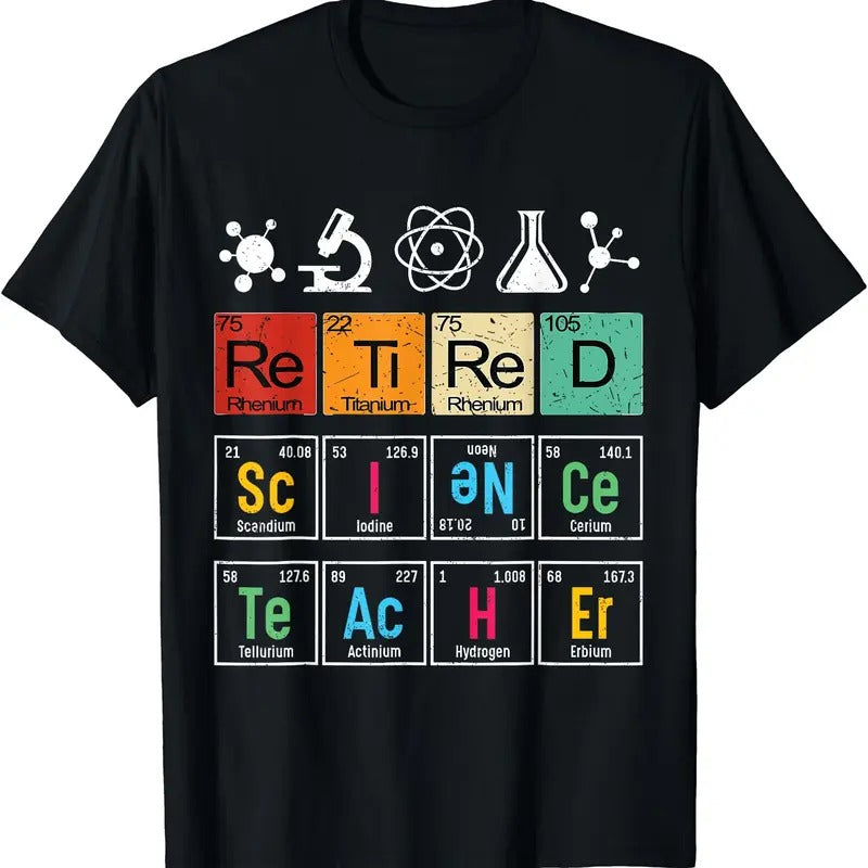 Retired Science Teacher Learning School Retirement T-Shirt Hoodie, Sweatshirt | WearSparks.com