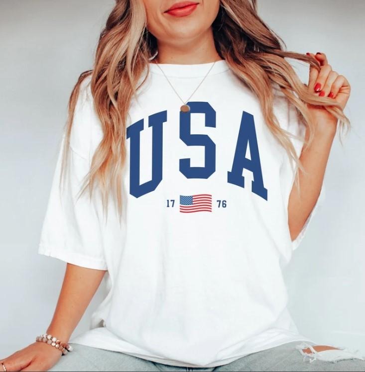 Retro 4th of July t-shirt, America Shirt, 4th of July, American Flag Shirt, Independence Day Shirt Hoodie, Sweatshirt