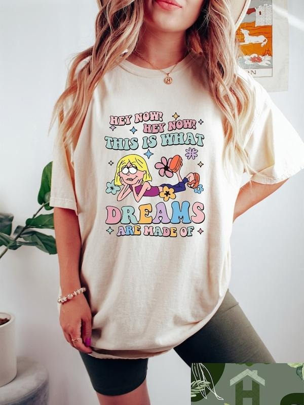 Retro 90s Lizzie McGuire Shirt, This Is What Dreams Are Made Of Gift, Ears Lizzie McGuire Outfits Hoodie, Sweatshirt