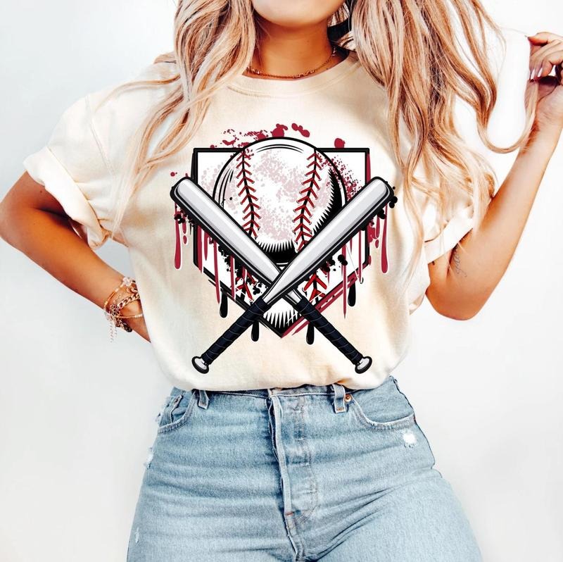 Retro Baseball Bundle T-Shirt, Baseball Mama T-Shirt, Baseball T-Shirt, Baseball Coquette T-Shirt, Game Day Baseball Bow...