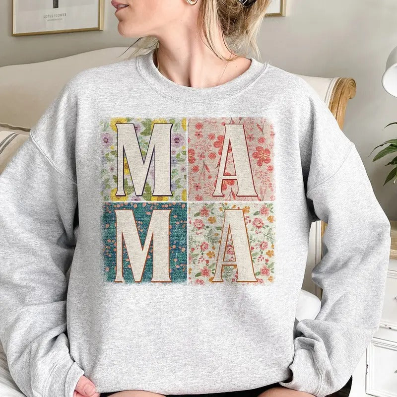 Retro Boho Mama shirt, Boho mama sublimation, Mama shirt, Mother's Day shirt Hoodie, Sweatshirt | WearSparks.com
