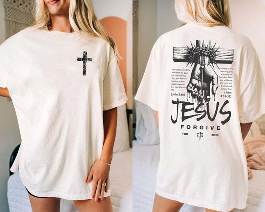 Retro Christian Shirt, Jesus T-Shirt, Christian Cross Shirt, Bible Verse Shirt, Jesus Tees Hoodie, Sweatshirt