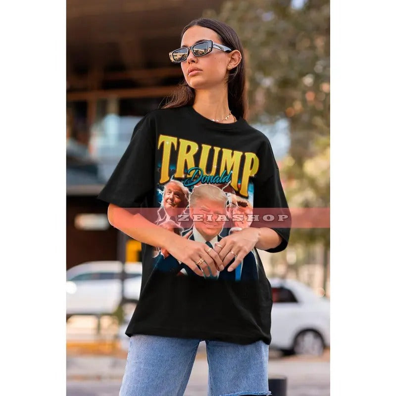Retro Donald Trump Shirt - Donald Trump Homage Shirt - Donald Trump Sweatshirt