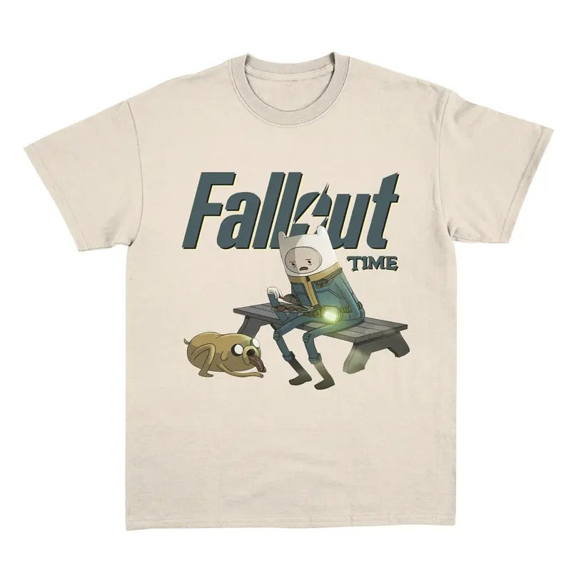 Retro Fallout Time Vintage Shirt, Fallout Inspired Fallout Time Tee, Unisex Classic Cotton Fallout Game Shirtstyle{n002}2...