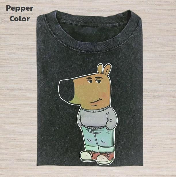 Retro Funny Vintage Graphic Tee, Chill Guy T-Shirt, Unisex Meme Cringe Funny Dumb Shirt, Menswear Womenswear Streetwear...