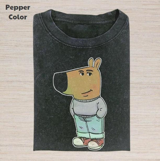 Retro Funny Vintage Graphic Tee, Chill Guy T-Shirt, Unisex Meme Cringe Funny Dumb Shirt, Menswear Womenswear Streetwear...