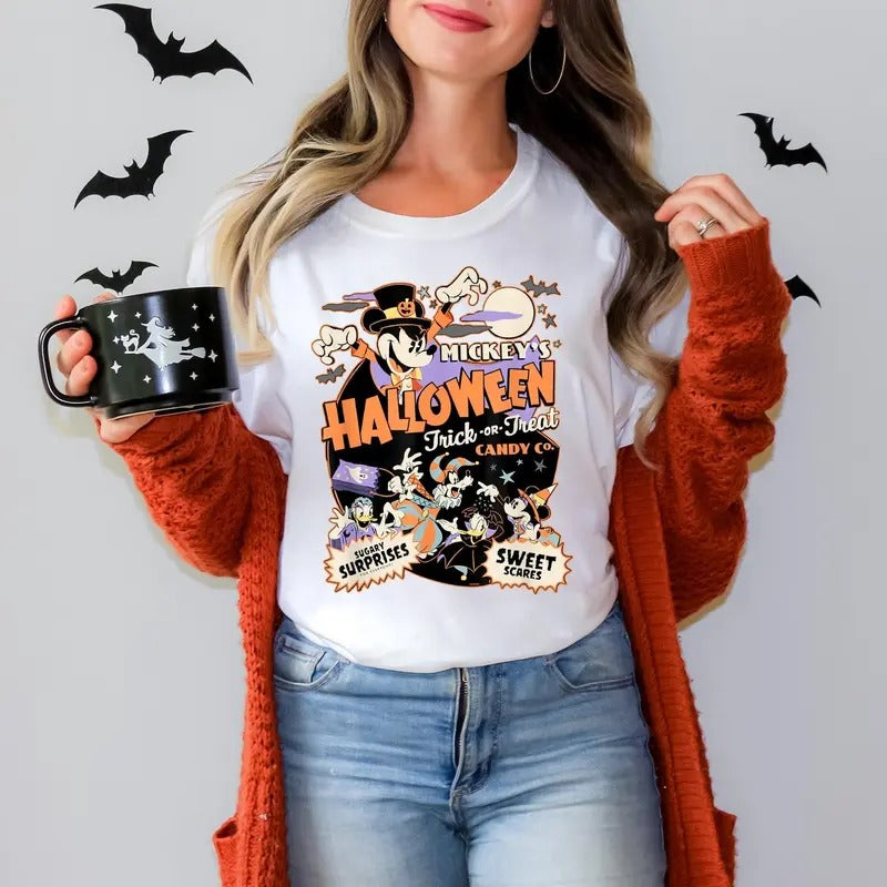 Retro Halloween Trick Or Treat Shirt, Vintage Halloween Shirt, Not So Scary Shirt Hoodie, Sweatshirt | WearSparks.com