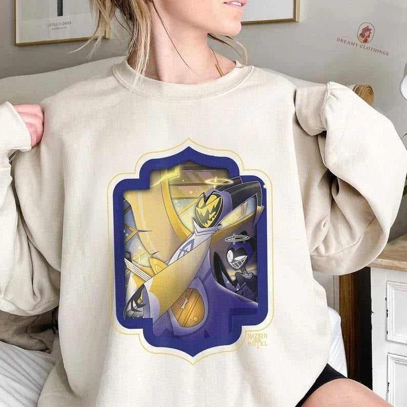 Retro Hazbin Hotel Adam Hazbin Hotel Charlie Sweatshirt T-Shirts, Hoodie | WearSparks.com