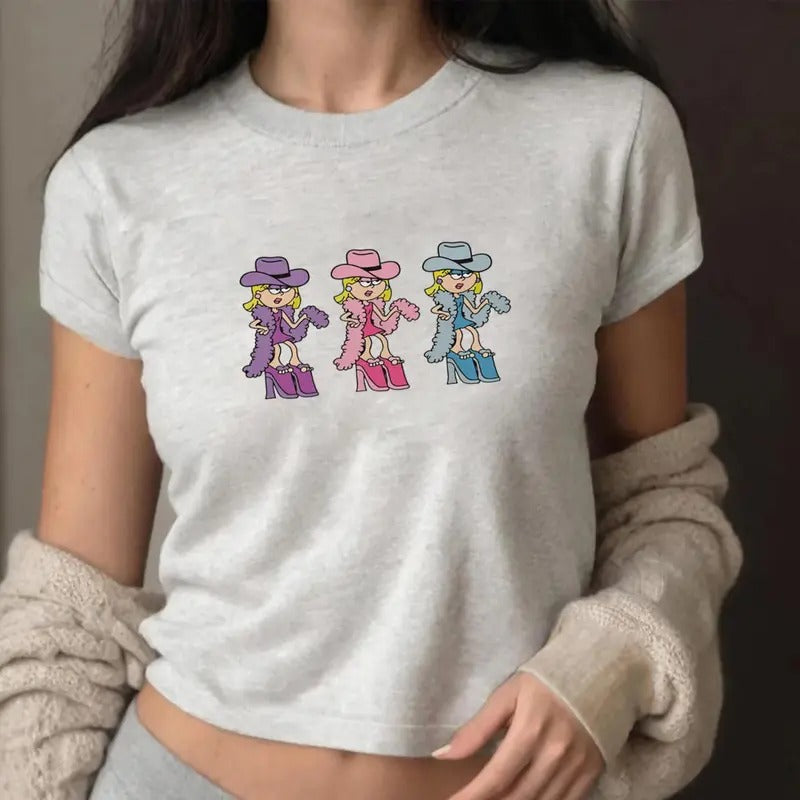 Retro Lizzie Baby Tee, I'm Just A Girl Lizzie Baby Tee, Lizzie McGuire Baby Tee, Y2K Aesthetic Baby Tee Hoodie, Sweatshirt