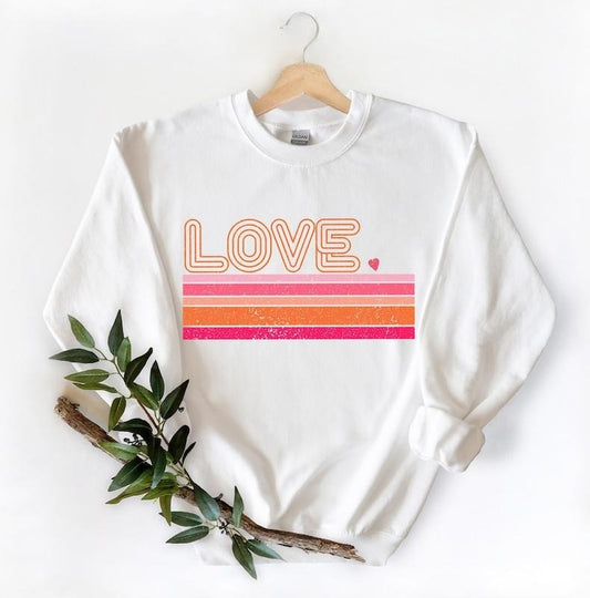 Retro Love Valentines Day Shirt,Valentines Day Shirts For Woman,Heart Shirt,Cute Valentine Shirt,Valentines Day Gift ...