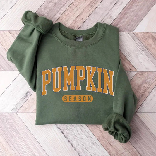 Retro Pumpkin Season Sweatshirt, 90s Fall Halloween Sweatshirt, Cute Pumpkin Fall Sweatshirt, Fall Thanksgiving Gift,...