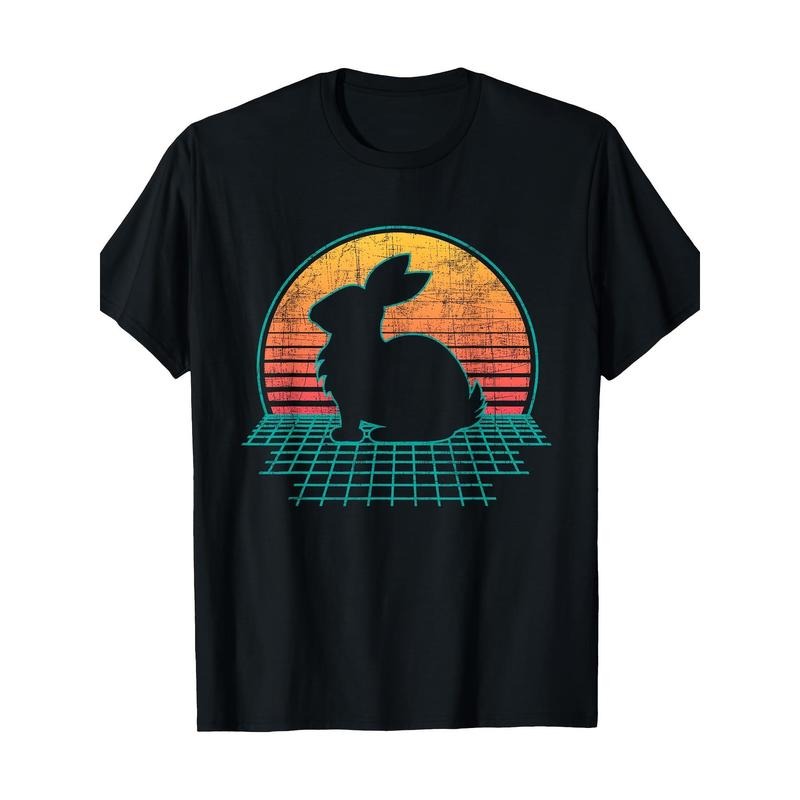 Retro Rabbit Lover - Zookeeper Bunny Breeder Veterinarian 100% Cotton T-Shirt made in usa Hoodie, Sweatshirt | WearSparks.com