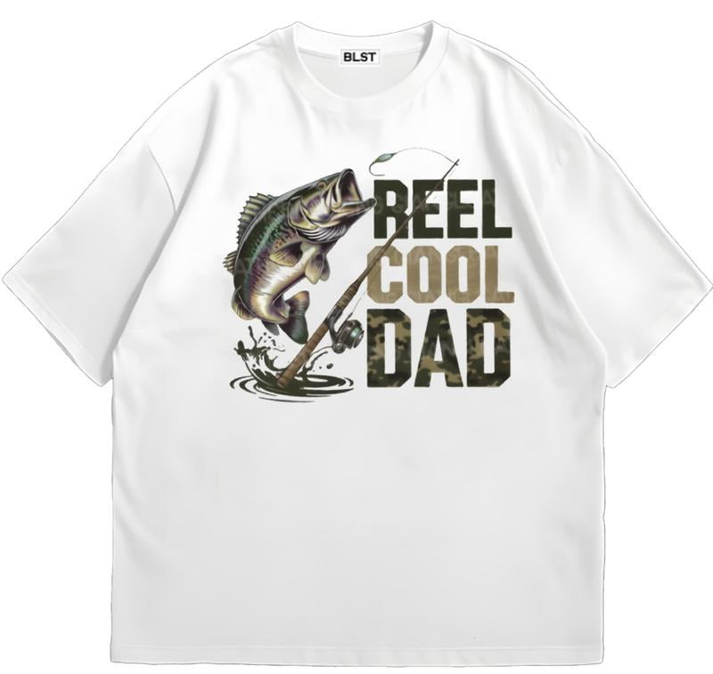 Retro Reel Cool Dad T-Shirt Soft Cotton Fabric Retro Graphic Football Fan Gift Hoodie, Sweatshirt | WearSparks.com
