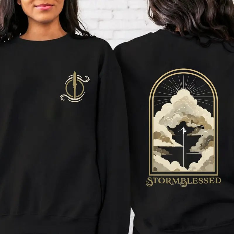 Retro Stormlight Archive Shirt, Stormblessed 2 Side Shirt, Stormlight Archive Sweatshirt, Fantasy Book Lover Gift Hoodie