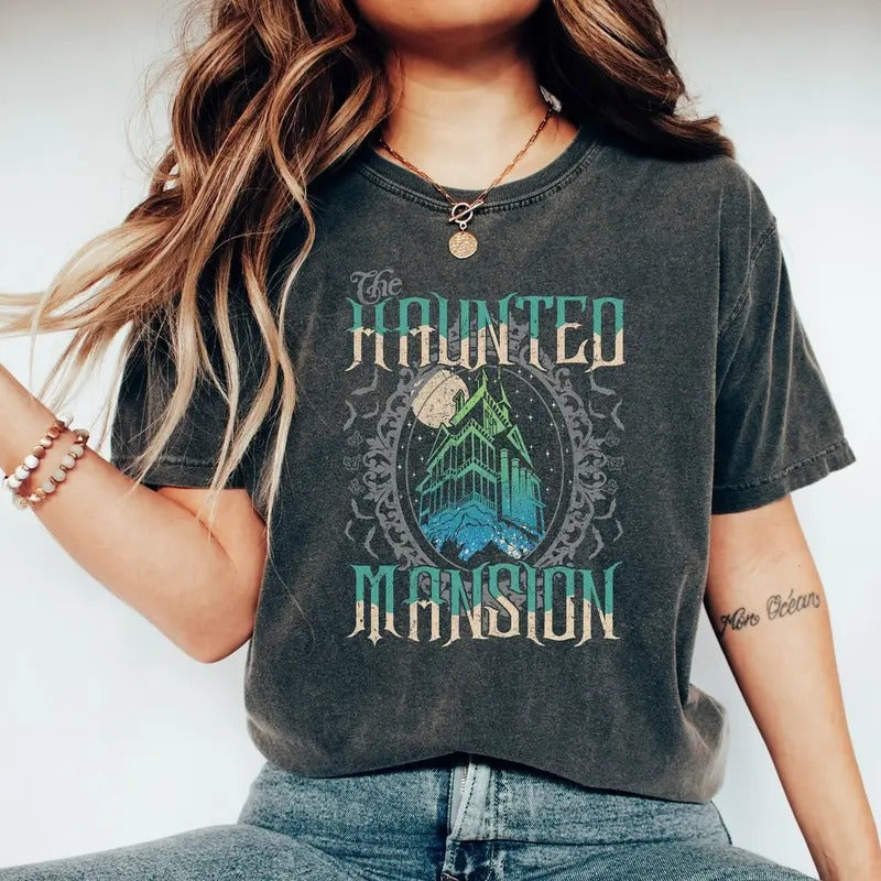 Retro The Haunted Mansion , Shirt,Halloween Shirt Hoodie, Sweatshirt | WearSparks.com