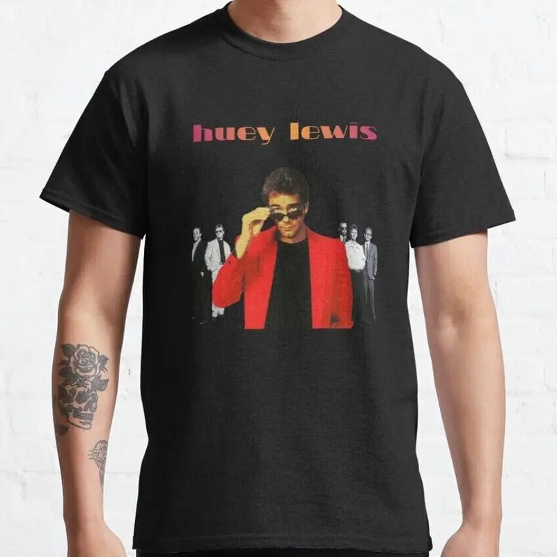 Retro Vintage Huey Band Legend Classic T-Shirt S-3XL Hoodie, Sweatshirt | WearSparks.com