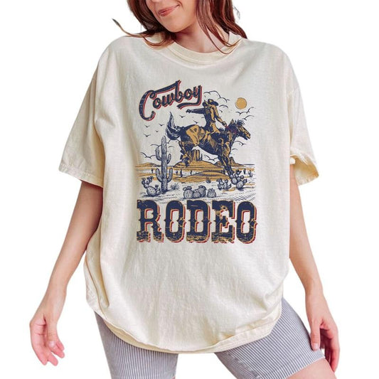 Retro Western Cowgirl Graphic Tee, Vintage Cowboy Rodeo Shirt, Western Vintage 90s Graphic Shirt, Cowboy Shirt, Rodeo...