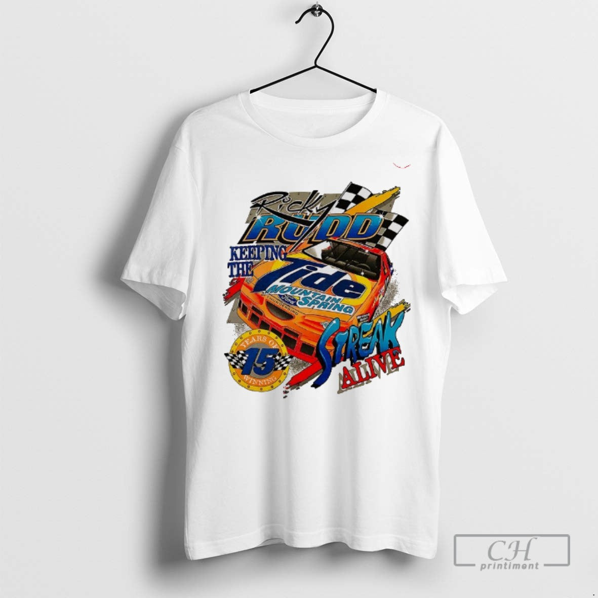Ricky Rudd Keeping The Streak Alive T Shirts