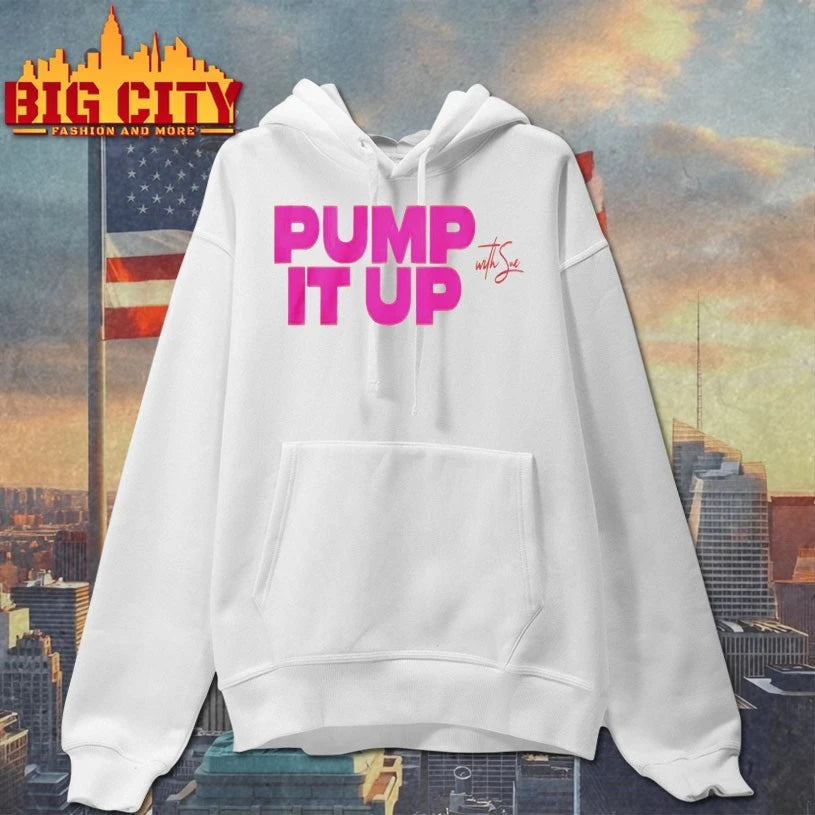 Rob Anderson Wearing Pump It Up shirt