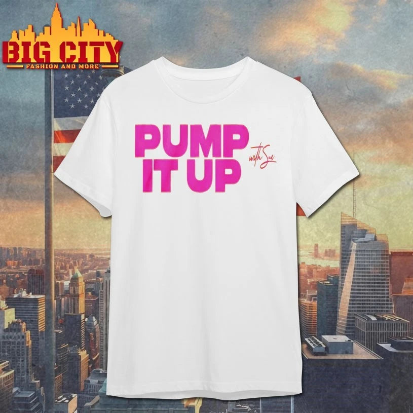 Rob Anderson Wearing Pump It Up shirt