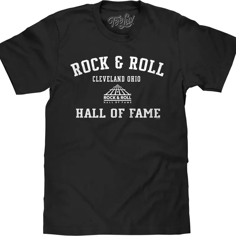 Rock and Roll Hall of Fame T-Shirt - Black Hoodie, Sweatshirt | WearSparks.com