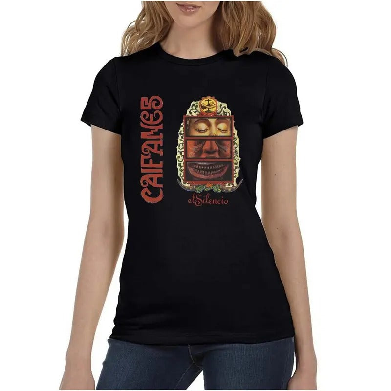 Rock en Español Caifanes El Silencio Women's T-Shirt Casual Comfort Hoodie, Sweatshirt | WearSparks.com