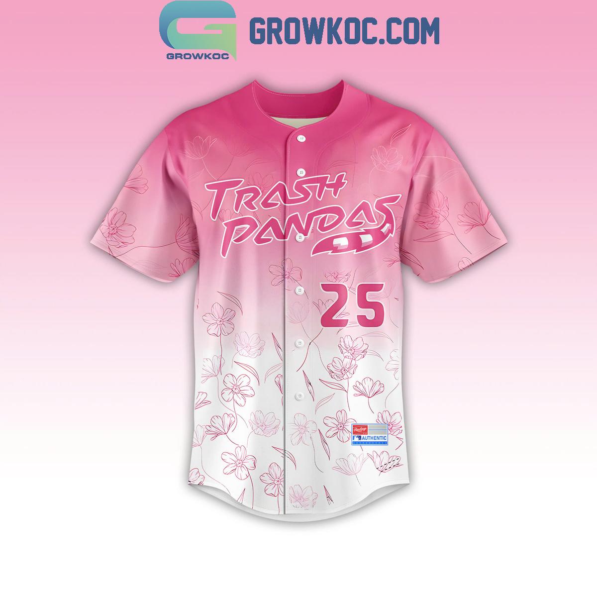 Rocket City Trash Pandas Mother’s Day Personalized Baseball Jersey
