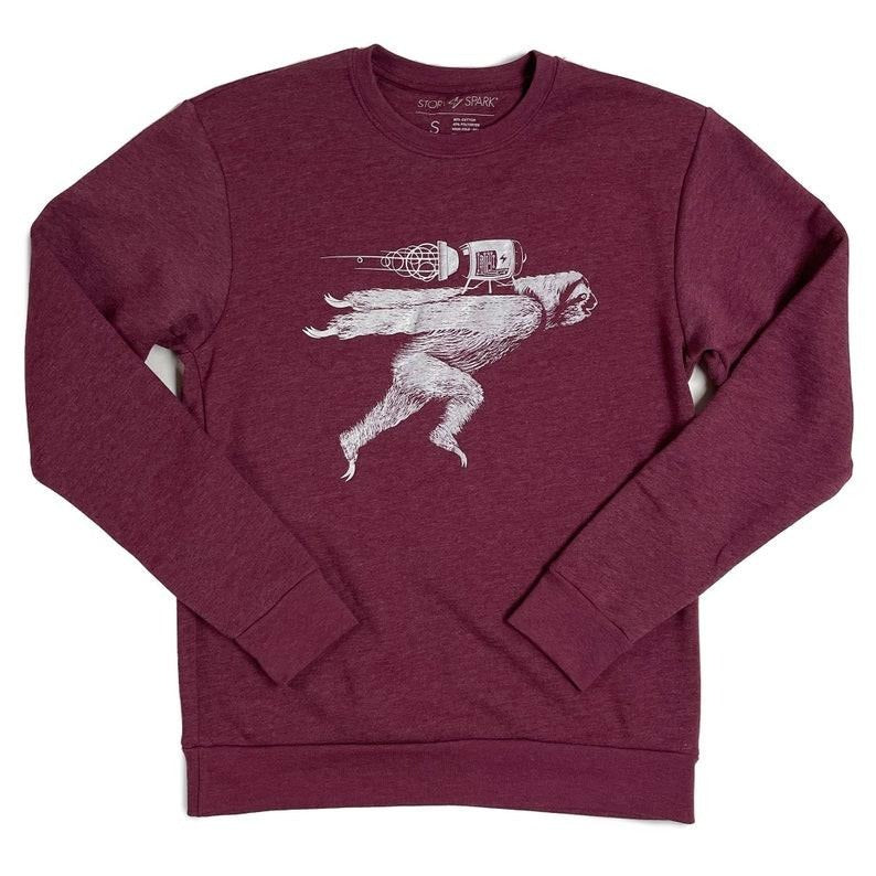 Rocket Sloth Sweatshirt, Sloth Shirt and Funny Gift for Engineers and Techies, Cool Gift for Sloth Lovers  sweater and hoodie