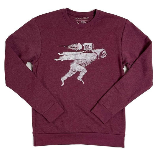 Rocket Sloth Sweatshirt, Sloth Shirt and Funny Gift for Engineers and Techies, Cool Gift for Sloth Lovers  sweater Hoodie