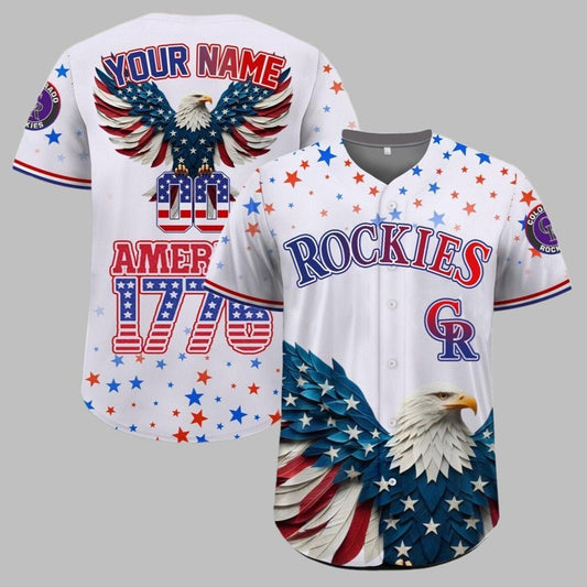 Rockies Independence Day Baseball Jersey 2025 - Grishko.com T-Shirts, Hoodie, Sweatshirt | WearSparks.com (Image 1)