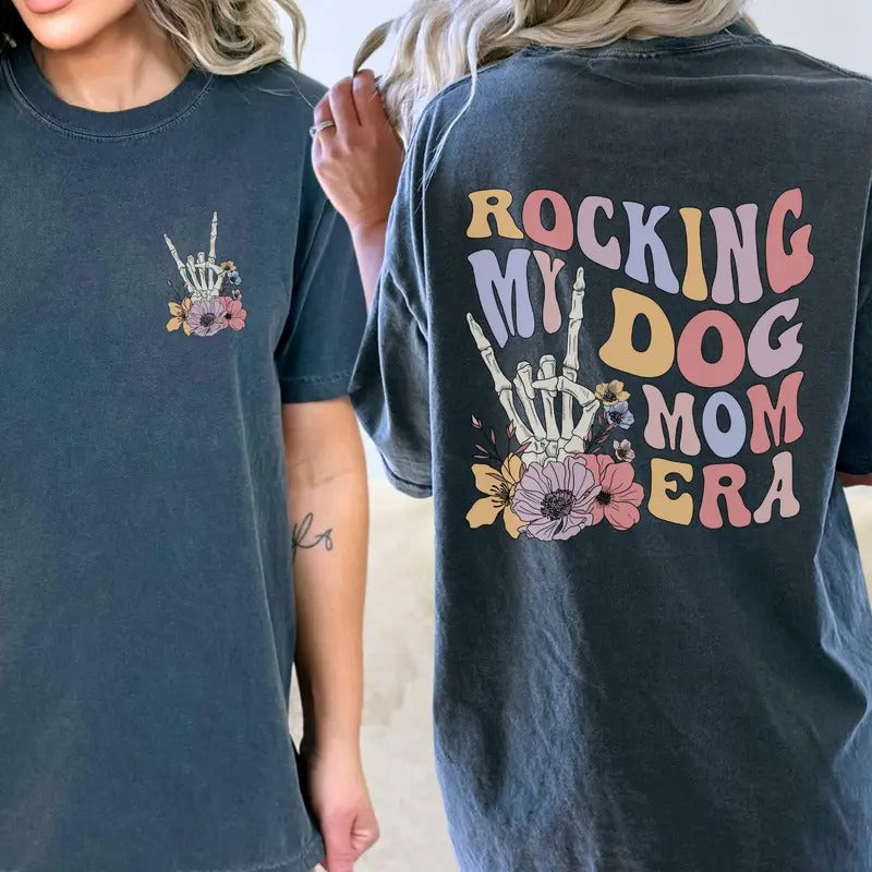 Rocking My Dog Mom Era Shirt In My Dog Mom Era Comfort Colors Retro Tshirt Dog Mom Gift Dog Mom Shirt Dog Mothers Day Dog...