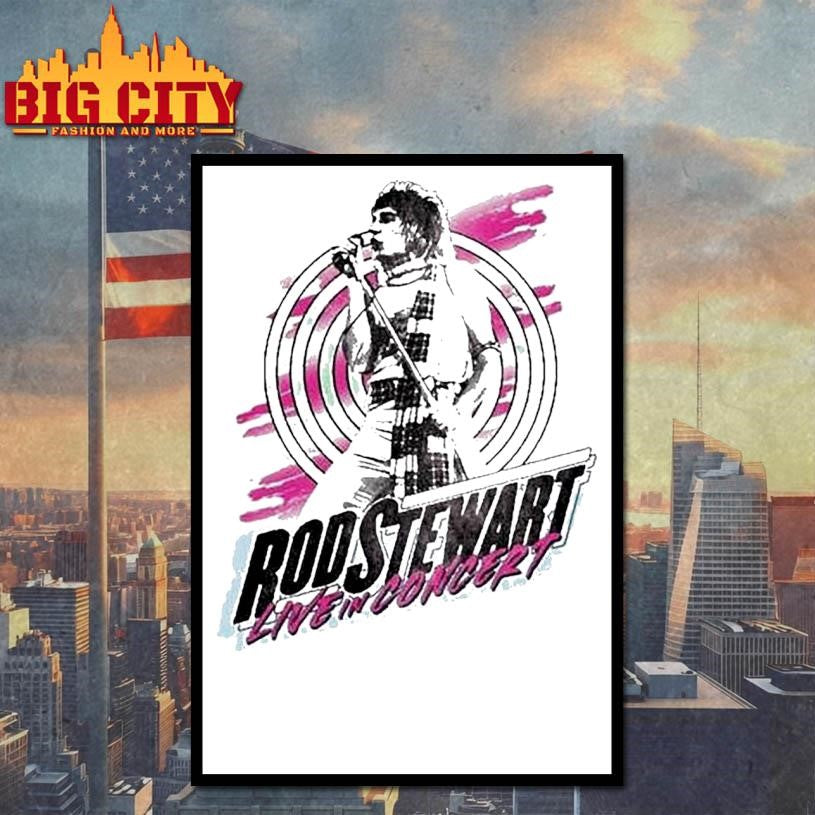 Rod Stewart Live In Concert Shirt