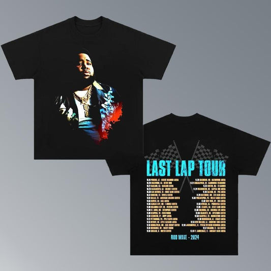 Rod Wave Last Lap Tour Shirt, Rod Wave Last Lap 2024 Tour Music Tee, Rod Wave Rapper T-shirt, Rod Wave Unisex Tee Gift...