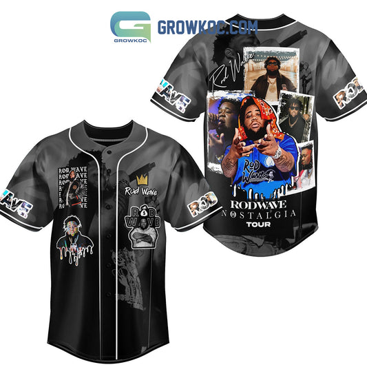 Rod Wave Nostalgia Tour Call Your Friends Baseball Jersey