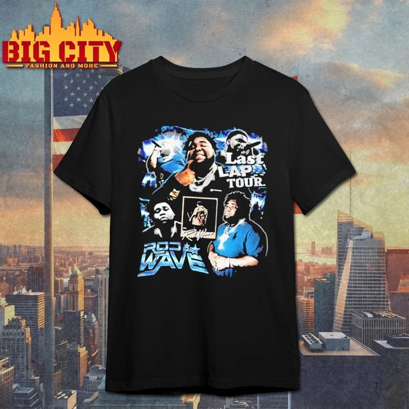 Rod Wave last lap tour graphic shirt