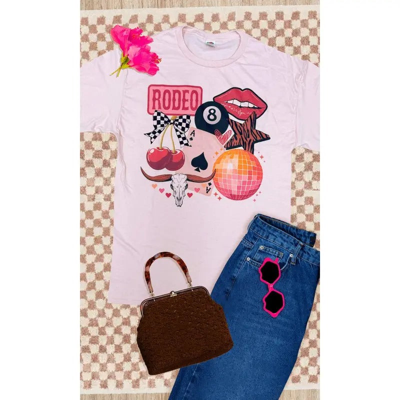Rodeo Collage Graphic T-Shirt Hoodie, Sweatshirt | WearSparks.com