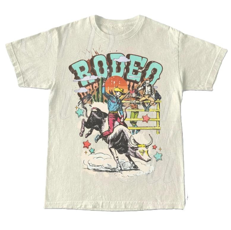 Rodeo Western Cowboy T-Shirt, Vintage 90s Graphic Western Shirt, Retro Rodeo Tee, Cowboy Shirt, Wild West Gift,Cool Gift...