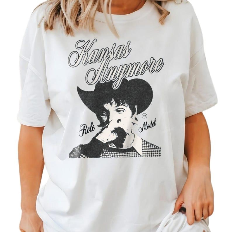 Role Model Kansas Anymore Unisex T-Shirt Short Sleeve Tee Gift for Fans Hoodie, Sweatshirt | WearSparks.com